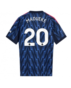 Arsenal Noni Madueke #20 Maglia Gara Trasferta Repliche 2025-26 Maniche Corte